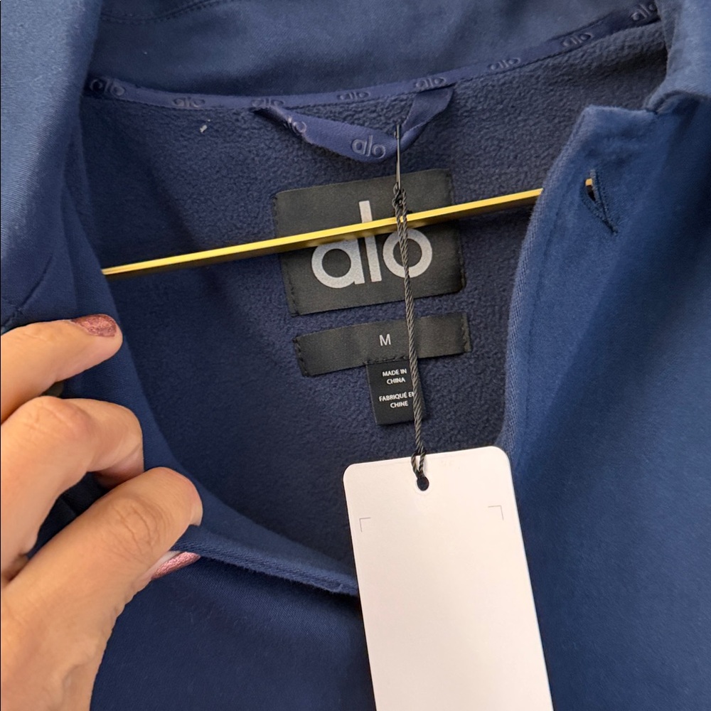 ALO Yoga Unisex One Up Jacket navy - Picture 6 of 9